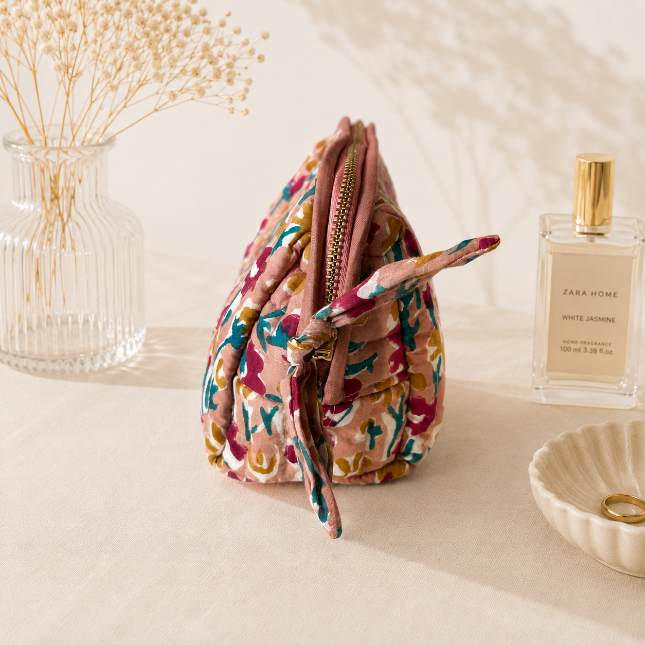 Festival Mosaic Bloom Medium Toiletry Bag — Elegant Organisation for Everyday Essentials
