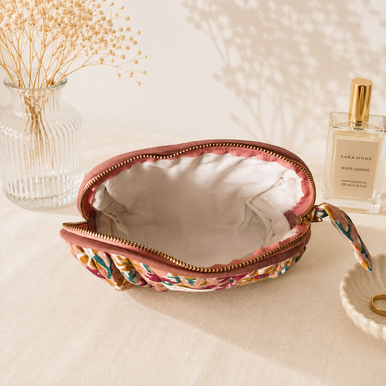 Festival Mosaic Bloom Medium Toiletry Bag — Elegant Organisation for Everyday Essentials